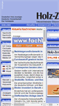Mobile Screenshot of holz-zentralblatt.de